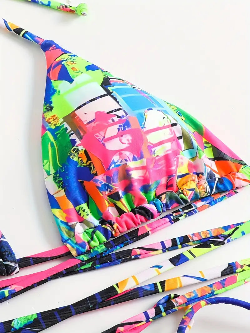 Stone Flowers Boho Bliss Festival Swim Set