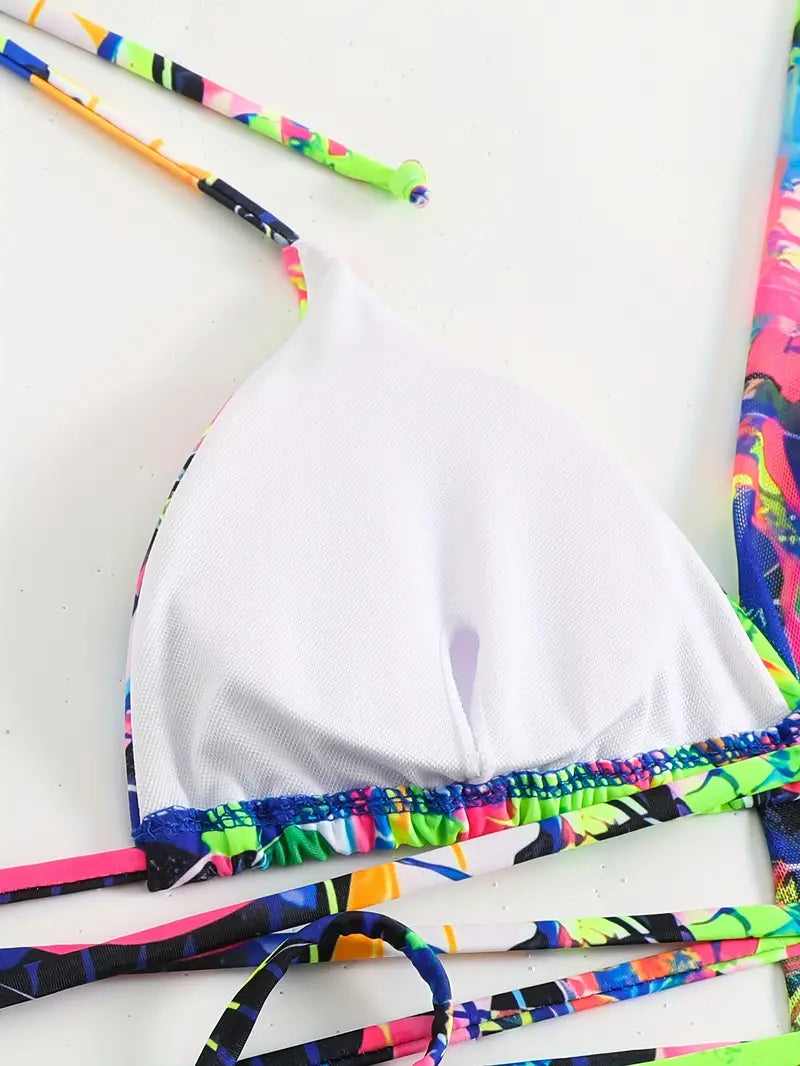 Stone Flowers Boho Bliss Festival Swim Set