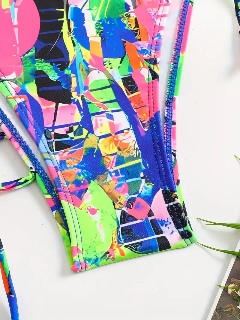 Stone Flowers Boho Bliss Festival Swim Set