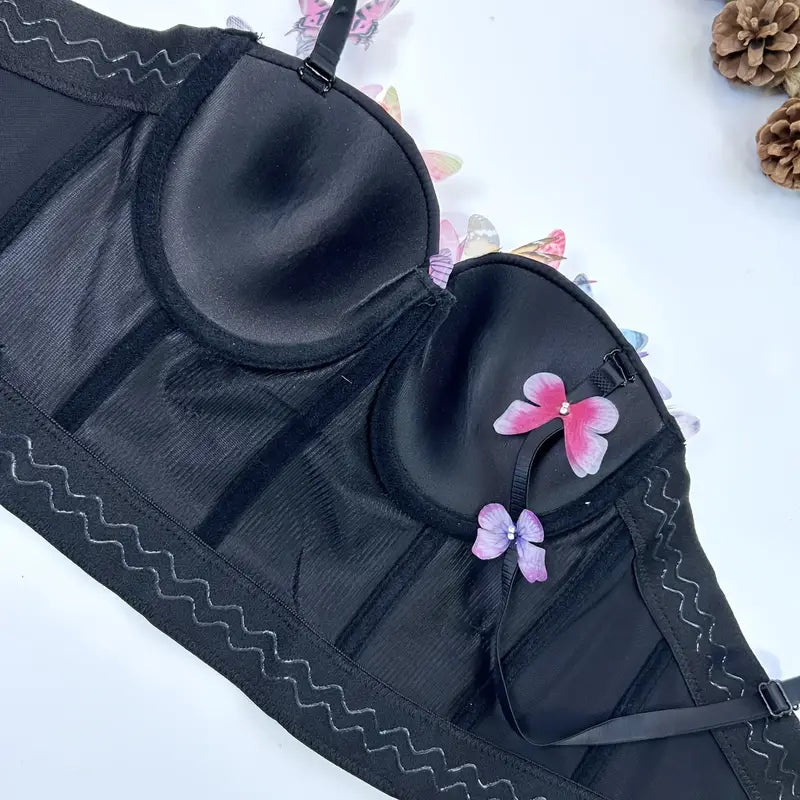 Stone Flowers Butterfly Bliss Festival Bralette