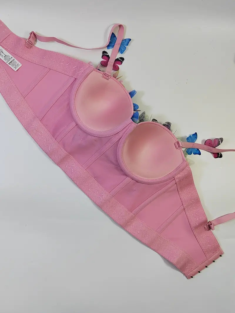 Stone Flowers Butterfly Bliss Festival Bralette