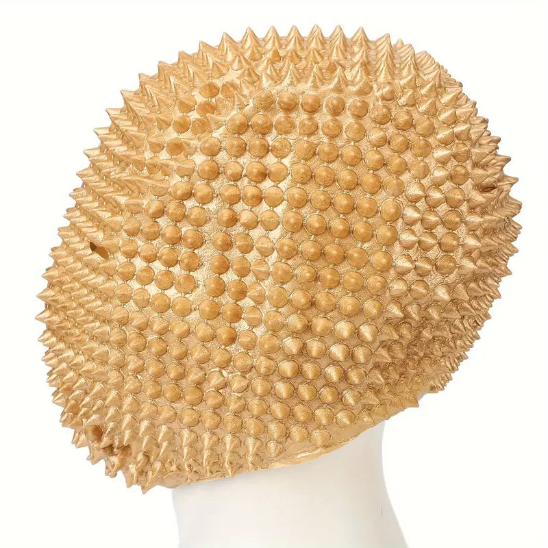 Stone Flowers Gothic Spike Rave Mask