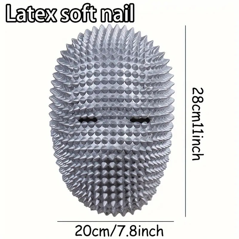 Stone Flowers Gothic Spike Rave Mask