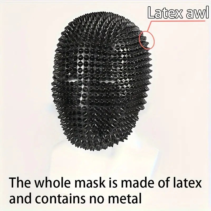 Stone Flowers Gothic Spike Rave Mask