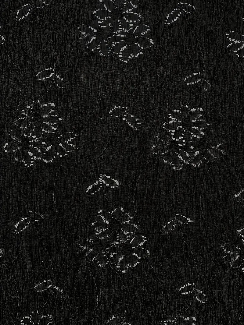 Stone Flowers Lace Enchantment Crop Top