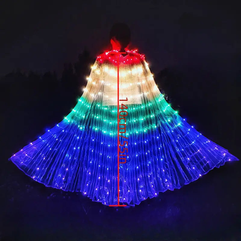 Stone Flowers Luminous Angel Wings