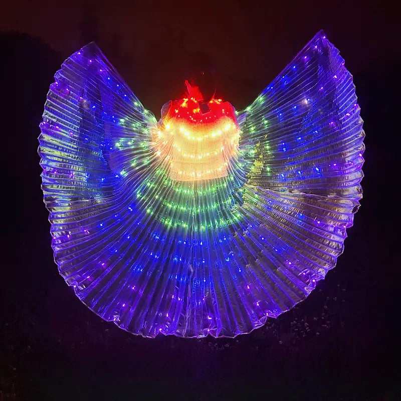 Stone Flowers Luminous Angel Wings