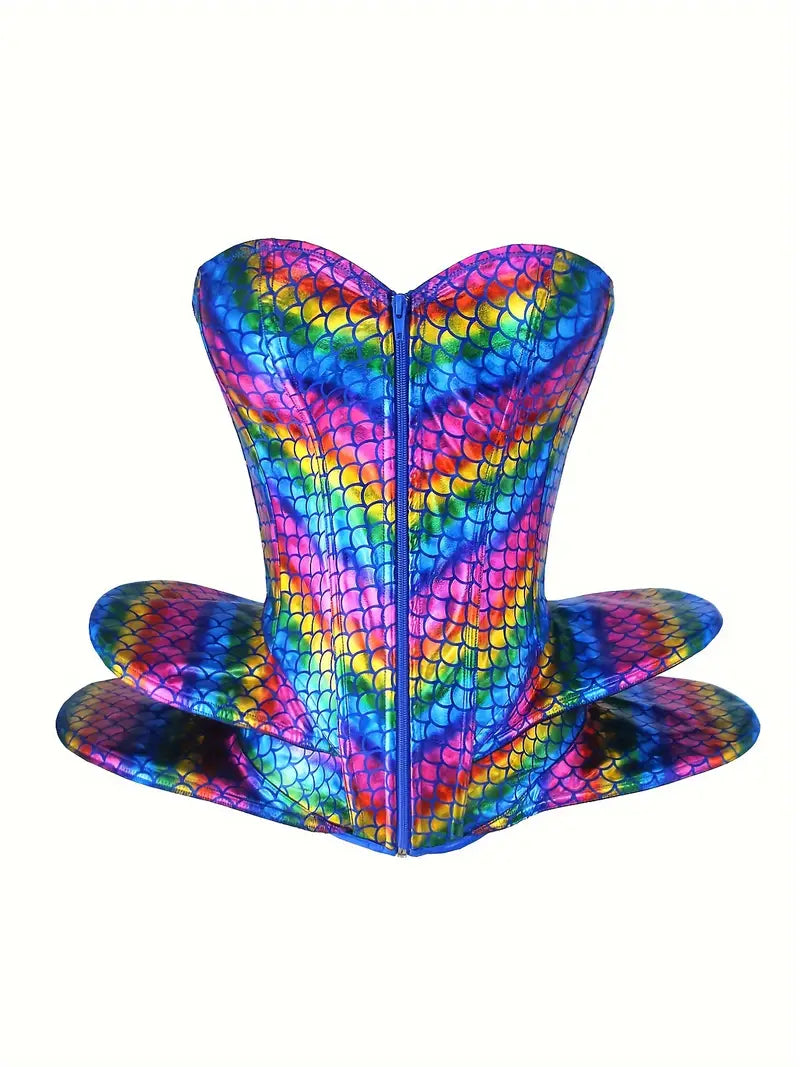 Stone Flowers Mermaid Majesty Corset