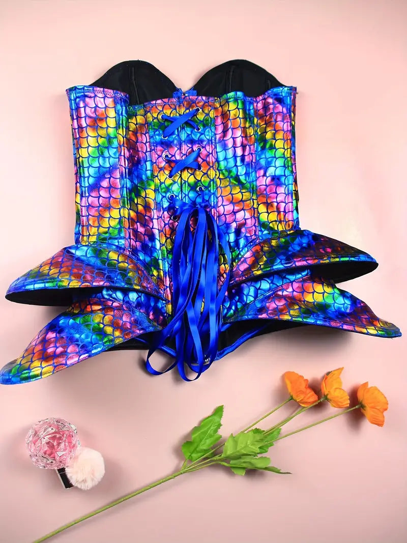 Stone Flowers Mermaid Majesty Corset