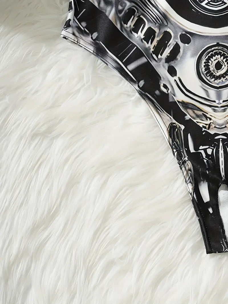 Stone Flowers Naughty Nights Cosplay Bodysuit