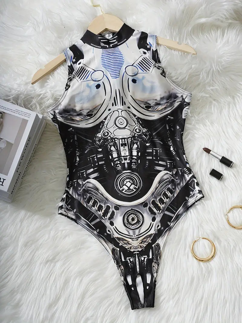 Stone Flowers Naughty Nights Cosplay Bodysuit