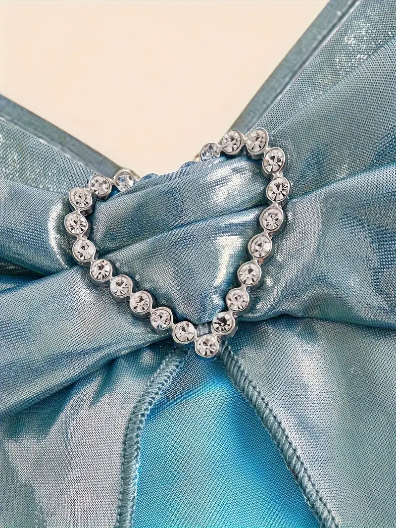 Stone Flowers Neon Bliss Halter Crop Top