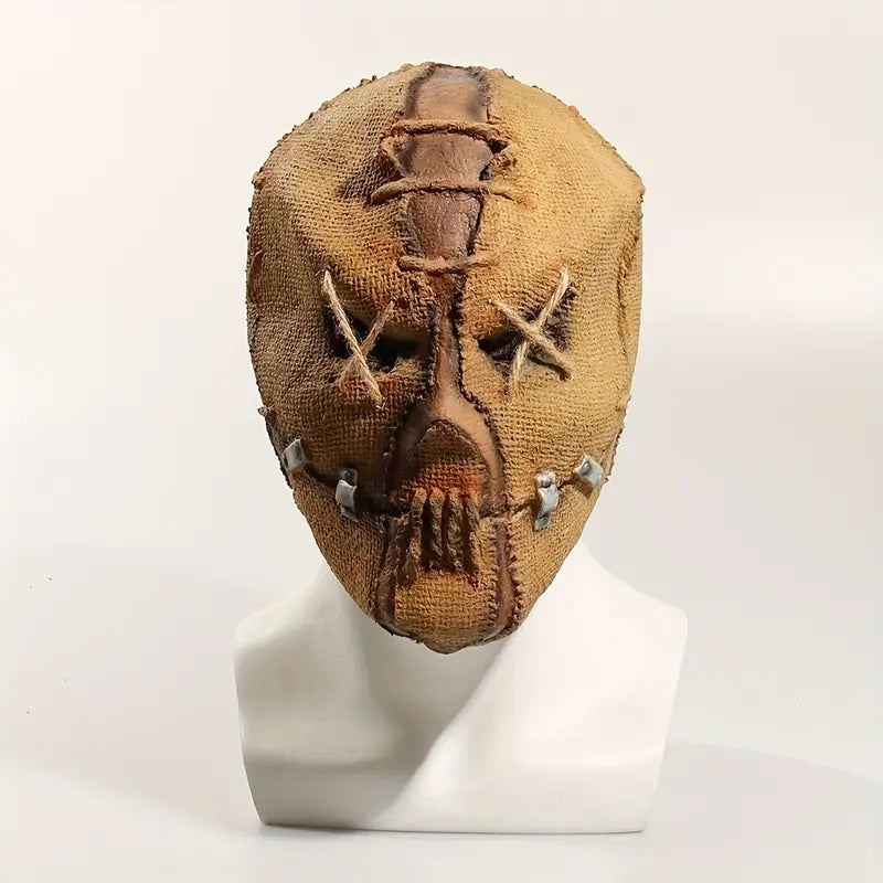 Stone Flowers Sinister Skull Latex Mask