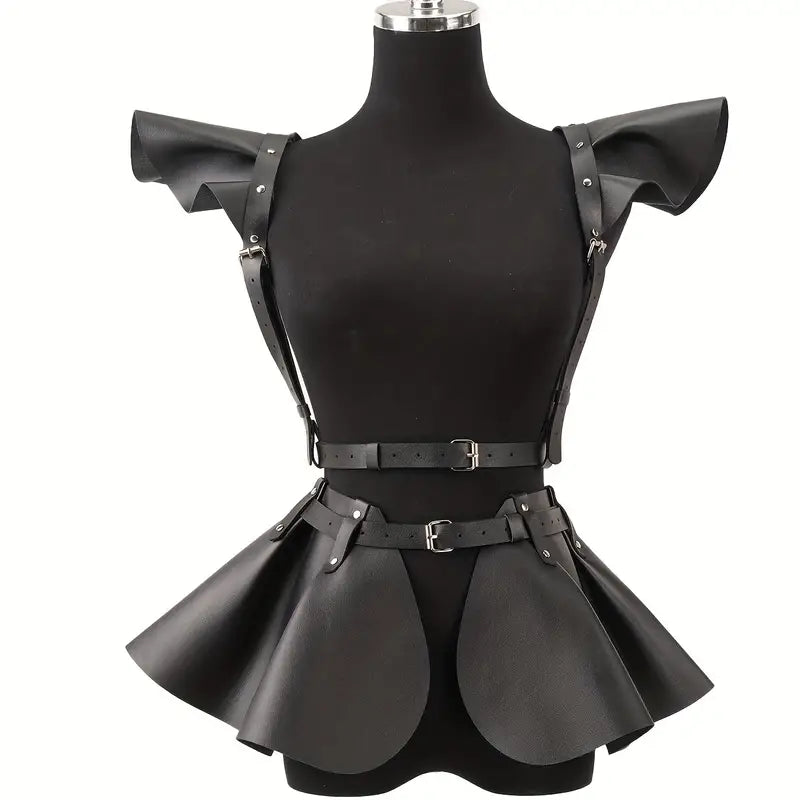 Stone Flowers Y2K Rebel Mini Skirt